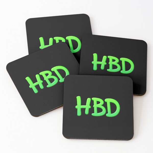 Item preview, HBD - Happy Birthday, Green designed and sold by Memes N Lore .