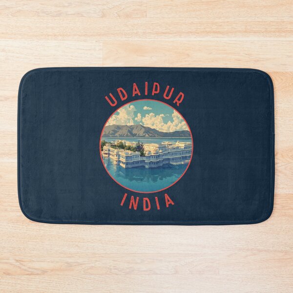 Item preview, Udaipur India Retro Distressed Circle designed and sold by KrisSidDesigns.