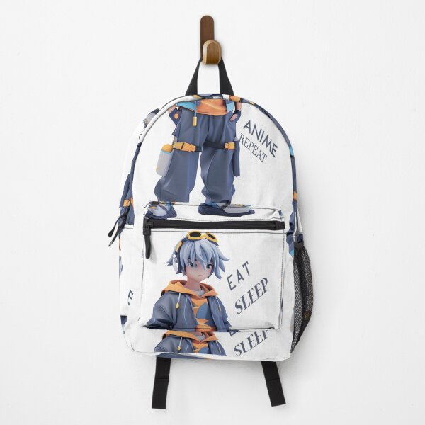 Item preview, Eat Sleep Anime Repeat - Funny Otaku Quote T-shirt design designed and sold by DINKLAB.