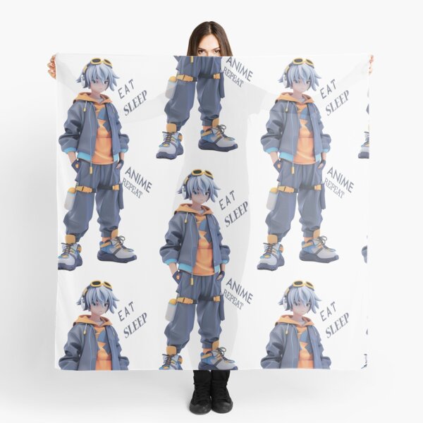 Item preview, Eat Sleep Anime Repeat - Funny Otaku Quote T-shirt design designed and sold by DINKLAB.