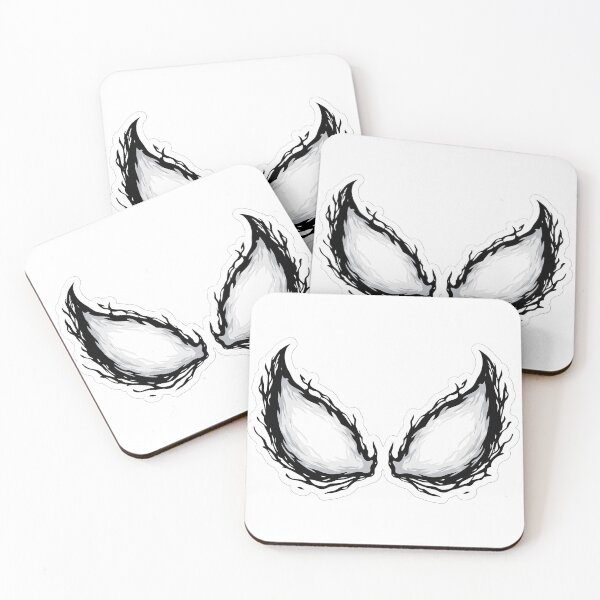 Aperçu de l'œuvre Yeux menaçants du symbiote créée et vendue par StickyGuys.