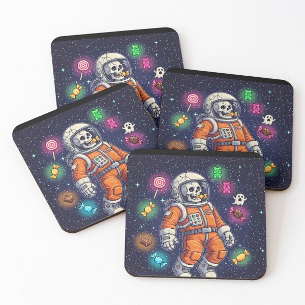 Item preview, Skelleton Astronaut candy  designed and sold by veejiras.