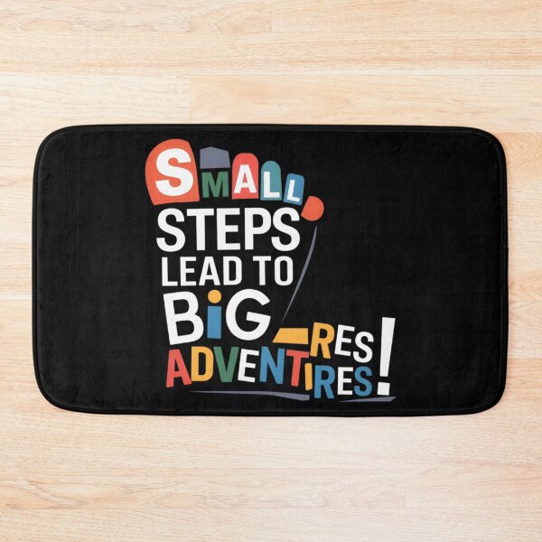 Item preview, Small Steps, Big Adventures – Motivational Journey & Travel designed and sold by robyclub.