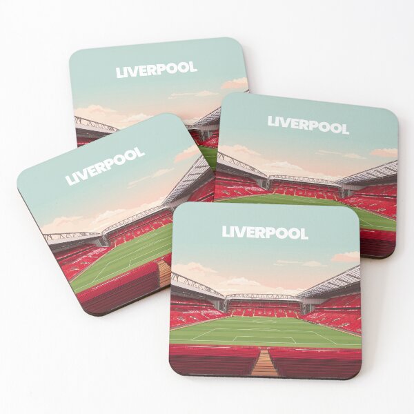 Item preview, Liverpool – Inspired Minimalist Liverpool Football Stadium Art  designed and sold by SpeckyPrints.