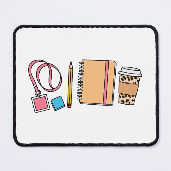 Item preview, Cute Office Essentials Illustration designed and sold by ArtfulWeave.