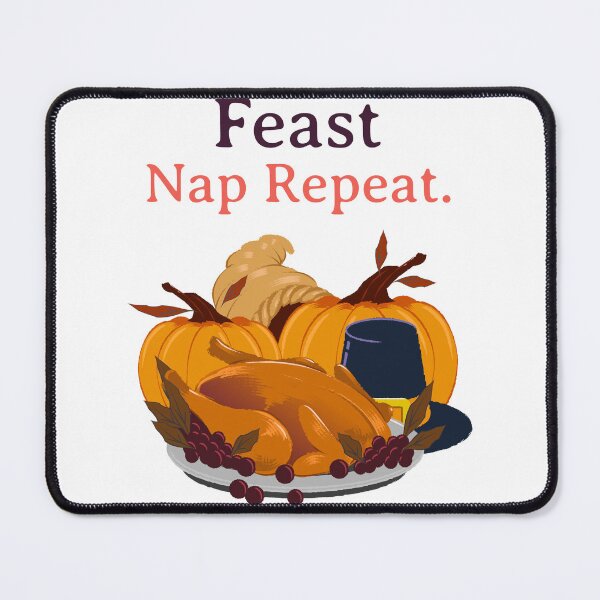 Item preview, Feast nap repeat. designed and sold by Carritz.