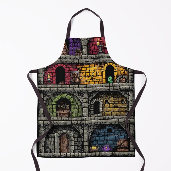 Item preview, The Pixel Dungeon Map: Chambers Full of Secrets designed and sold by Piotrek0001.