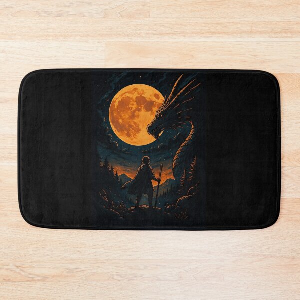Item preview, Dragon Standoff Under Blood Moon designed and sold by Amr Siam.