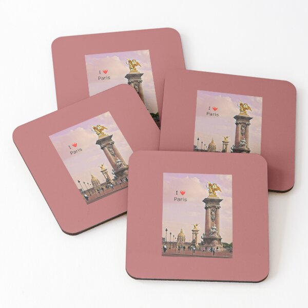 Item preview, I LOVE PARIS IN POP OF NUDE COLOURS  designed and sold by VEDAStyle.