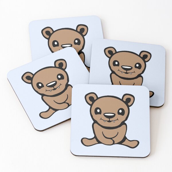 Item preview, Bear Teddy Smile Happy Friendly Cute Child Drawing designed and sold by shirt-o-mat.