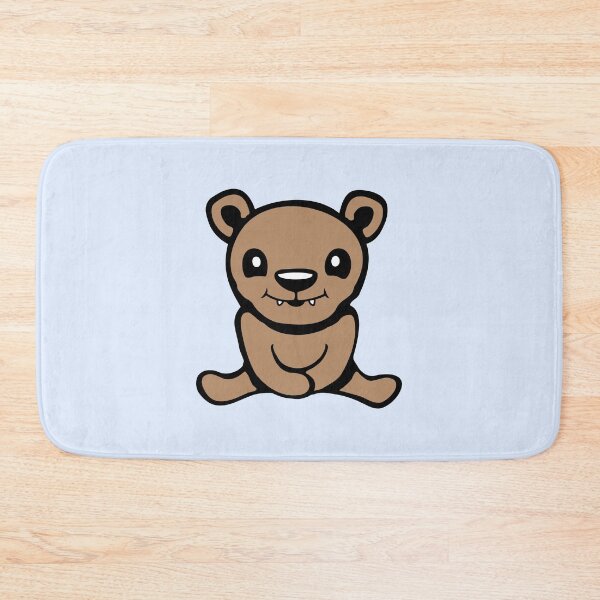 Item preview, Bear Teddy Smile Happy Friendly Cute Child Drawing designed and sold by shirt-o-mat.