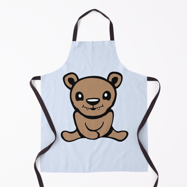 Artikelvorschau, Bär Teddy Lächeln Glücklich Freundlich Niedlich Kind Zeichnung entworfen und verkauft von shirt-o-mat.