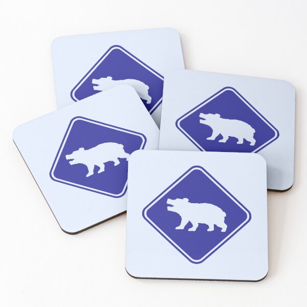 Item preview, Brown Bear Grizzly Dangerous Danger Zone Warning Sign designed and sold by shirt-o-mat.