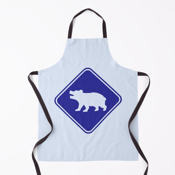 Item preview, Brown Bear Grizzly Dangerous Danger Zone Warning Sign designed and sold by shirt-o-mat.