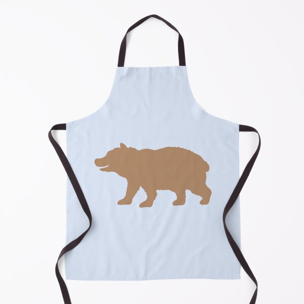 Item preview, Brown Bear Grizzly Dangerous Wild Animal Smiles Silhouette designed and sold by shirt-o-mat.