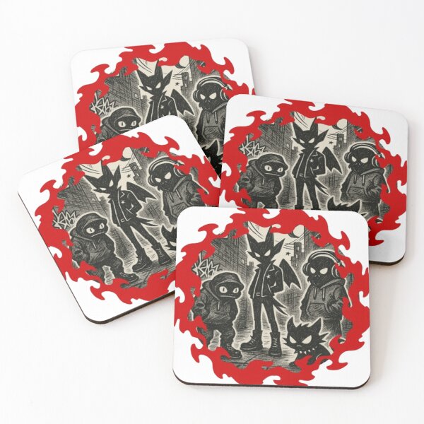 Item preview, Midnight Lurkers: Street Beasts Unleashed designed and sold by ELVIN DESIGNS.