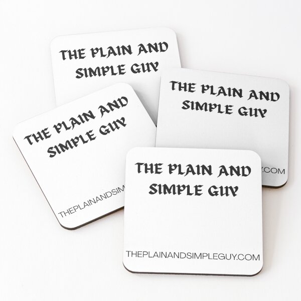 Item preview, The Plain And Simple Guy Merch designed and sold by StuffbyRob.