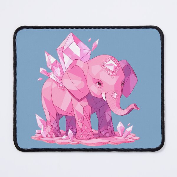 Item preview, Pink Diamond Elephant designed and sold by madkiitten.