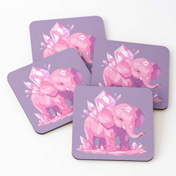 Item preview, Pink Diamond Elephant  designed and sold by madkiitten.