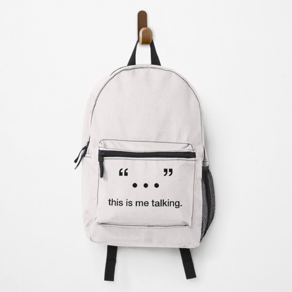 Item preview, This Is Me Talking – Minimalist Social Commentary designed and sold by notokstudio.