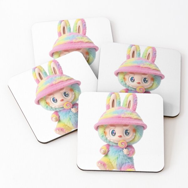 Item preview, Pastel Bunny Candy Art designed and sold by AesthinkArt.