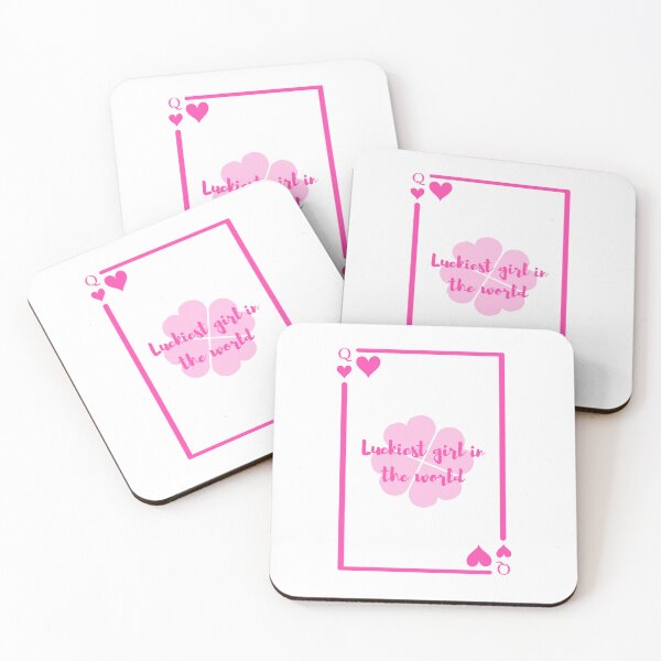 Item preview, Luckiest Girl – Queen of Hearts Charm designed and sold by Inkworksbyshery.