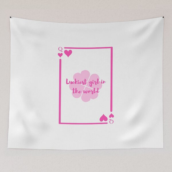 Item preview, Luckiest Girl – Queen of Hearts Charm designed and sold by Inkworksbyshery.