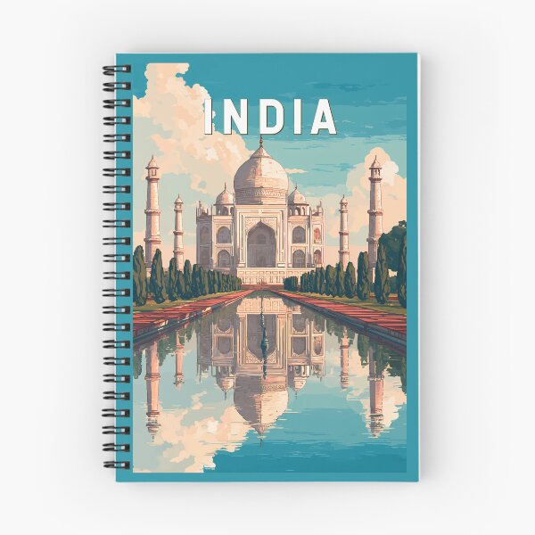Item preview, India Illustration Travel Art Vintage designed and sold by KrisSidDesigns.