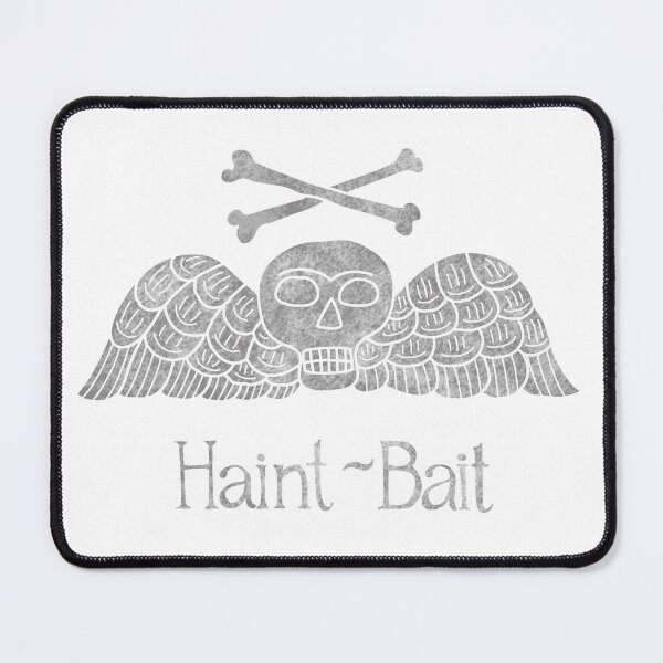 Item preview, Haint Bait - Spooky Antique Tombstone - White designed and sold by marieofroumania.