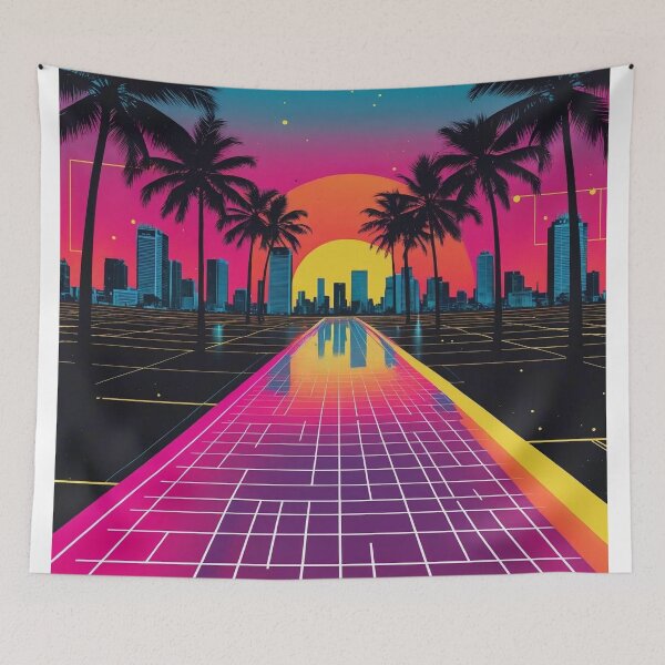 Artikelvorschau, Retrowave entworfen und verkauft von ShivaniiD.