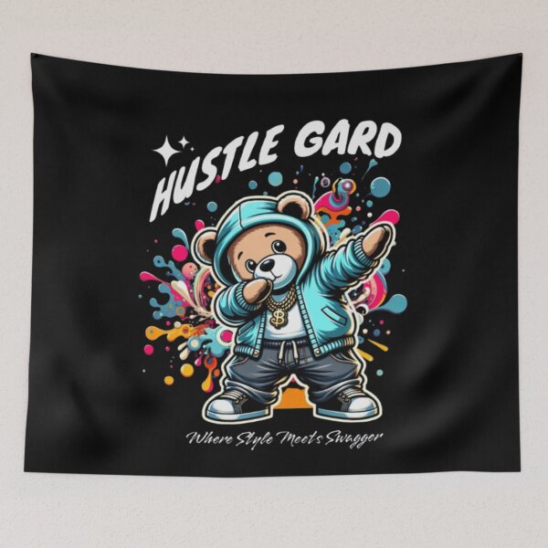 Item preview, Hustle Gard Teddy Where Style Meets Swagger designed and sold by KolinBoy.