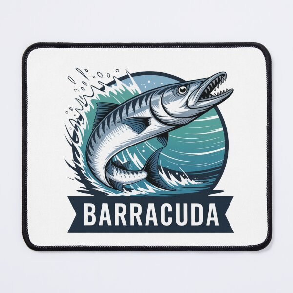 Item preview, Wild Barracuda – Classic Design for Extreme Fishing Lovers designed and sold by FusiTink.