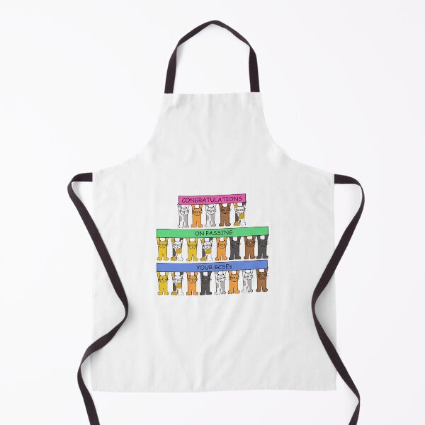 Item preview, GCSE Exam Congratulations Cartoon Cats designed and sold by KateTaylor.