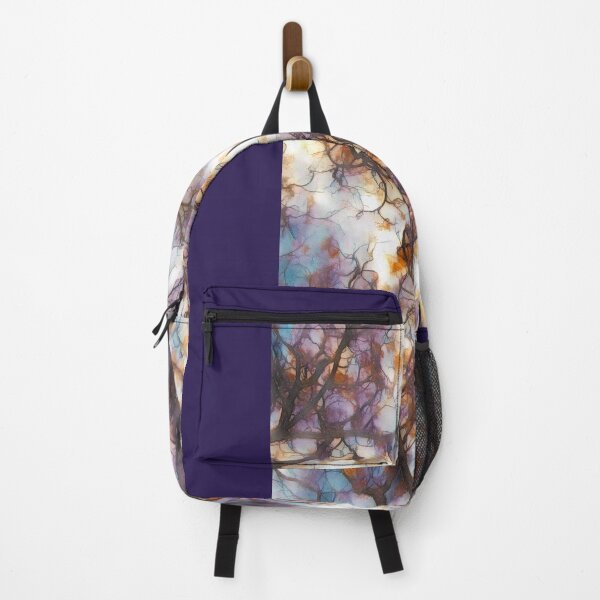 Item preview, TREE BRANCHES IN SHADES OF NUDE AND PURPLE designed and sold by VEDAStyle.