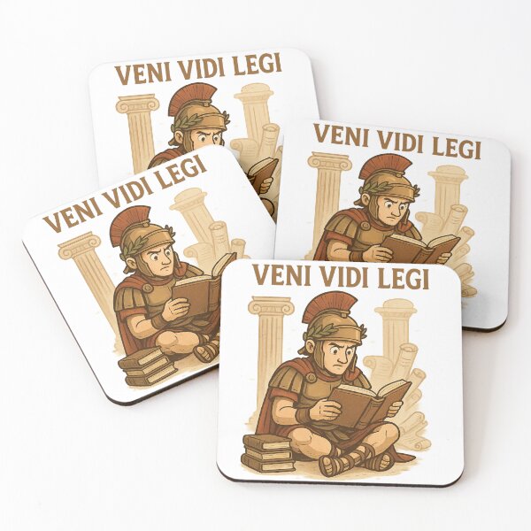 Item preview, Veni Vidi Legi – Latin Book Lover Pun designed and sold by NovaMoodCo.