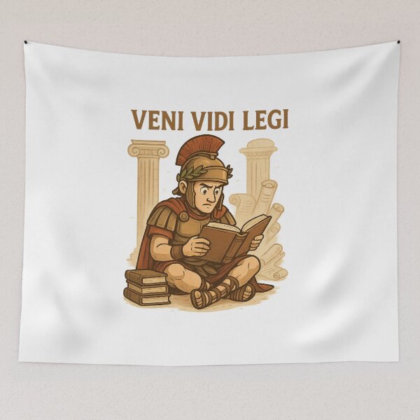 Item preview, Veni Vidi Legi – Latin Book Lover Pun designed and sold by NovaMoodCo.