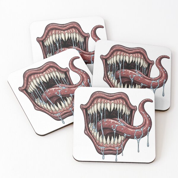 Item preview, Monstrous Grin - Comic Style Symbiote Mouth designed and sold by StickyGuys.