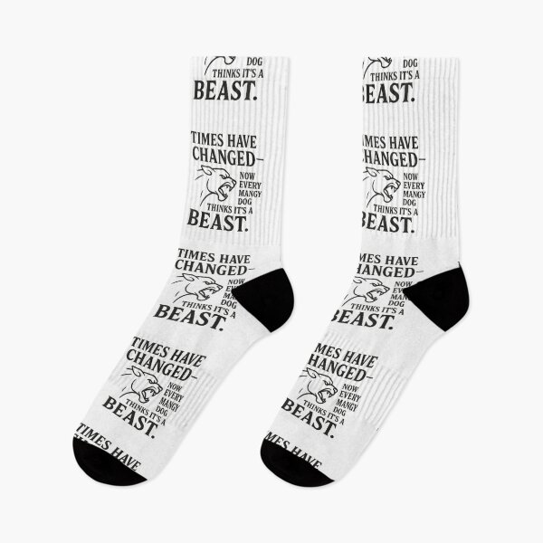 Item preview, Times Have Changed – Now Every Mangy Dog Thinks It's a Beast designed and sold by MSTextVibe.