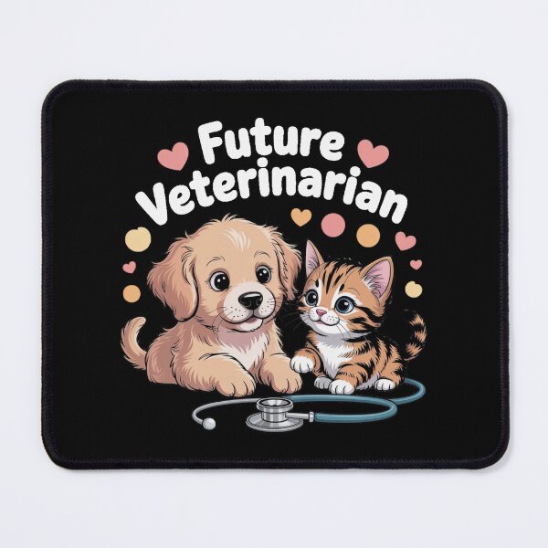 Item preview, Future Veterinarian Cute Cat and Dog designed and sold by vaxiek.