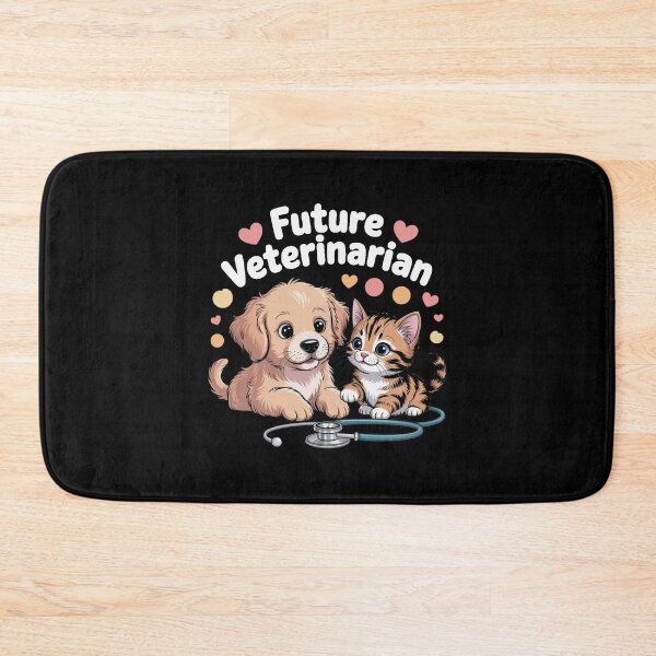 Item preview, Future Veterinarian Cute Cat and Dog designed and sold by vaxiek.