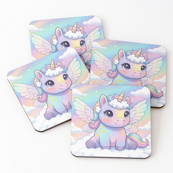 Item preview, Rainbow Sky Unicorn designed and sold by BYnomi.