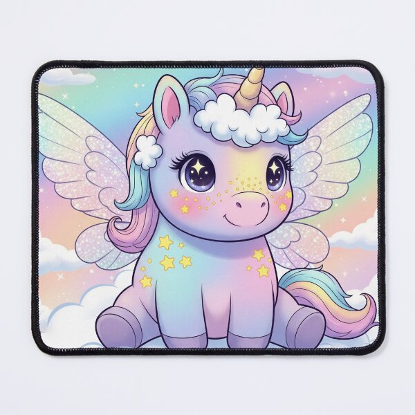 Item preview, Rainbow Sky Unicorn designed and sold by BYnomi.