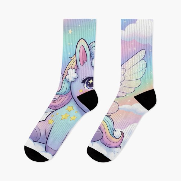 Item preview, Rainbow Sky Unicorn designed and sold by BYnomi.