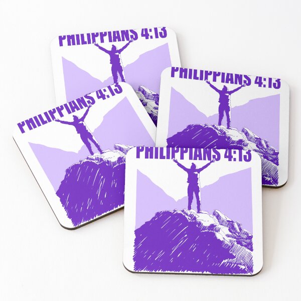 Item preview, Philippians 4:13 – Christian Mountain Design – Strength Through Christ designed and sold by MilkaMillyBoo.