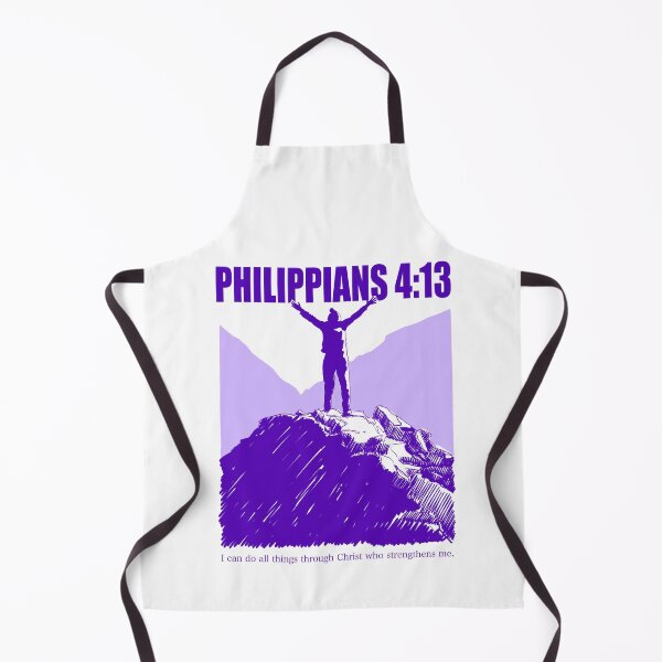Item preview, Philippians 4:13 – Christian Mountain Design – Strength Through Christ designed and sold by MilkaMillyBoo.