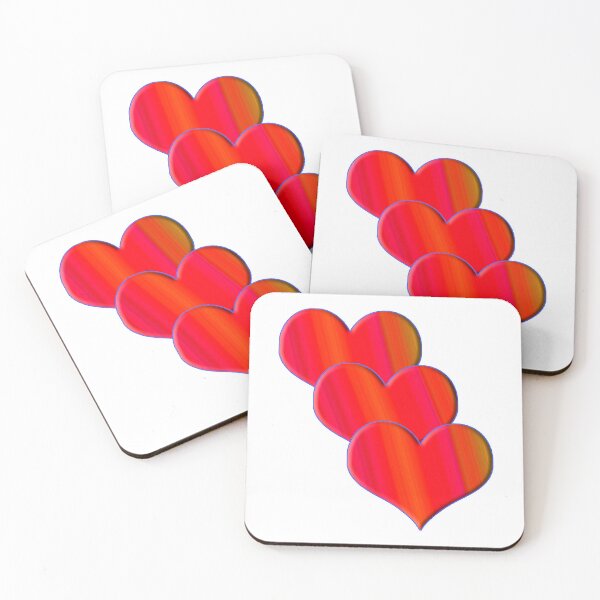 Item preview, Red Hearts, Fabric, Design, designed and sold by TerenceLacey.