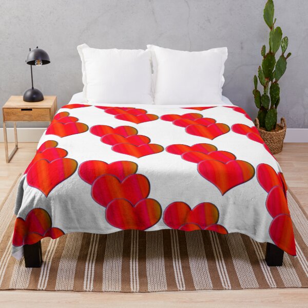 Item preview, Red Hearts, Fabric, Design, designed and sold by TerenceLacey.
