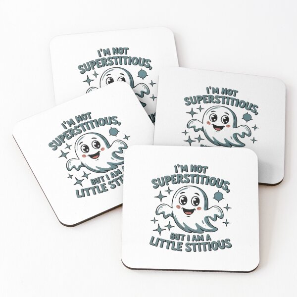Item preview, Office I'm not superstitious, but I am a little stitious designed and sold by PhrasePalette.