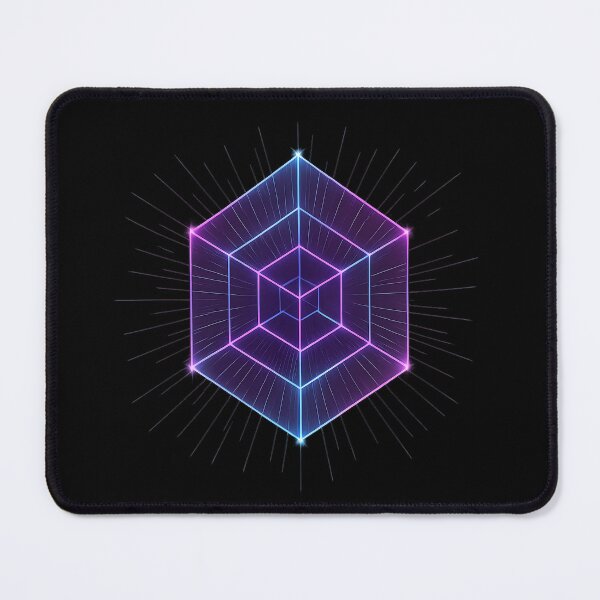 Item preview, Neon Core – Geometric Light Matrix designed and sold by ArcadiaSilence.