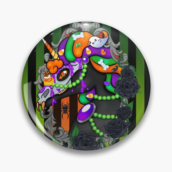 Item preview, Halloween Unicorn designed and sold by Miss Lunaria.